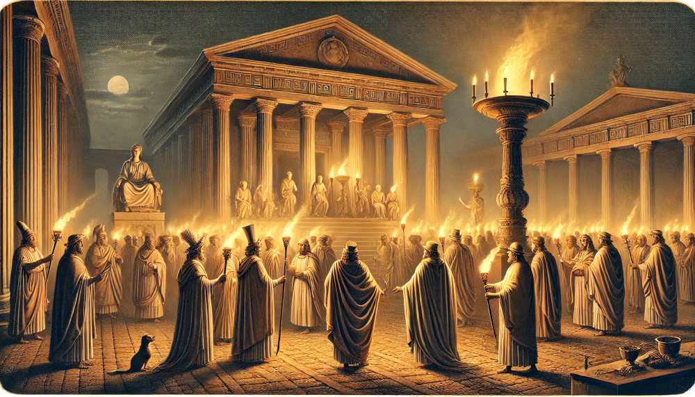 les mystères d'Eleusis et la franc-maçonnerie