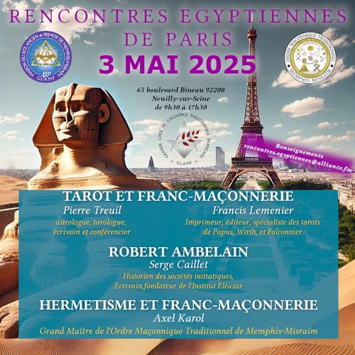 Affiche : Rencontres égyptiennes de Paris
